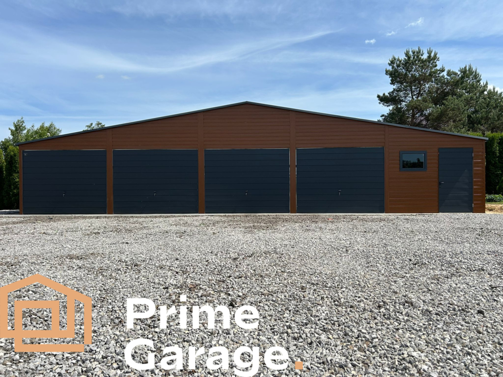garaż blaszany 15x6 prime garage