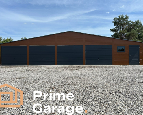 garaż blaszany 15x6 prime garage