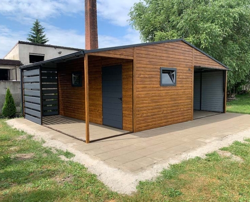 Garaż blaszany Gliwice