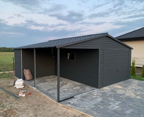 Garaż blaszany Olsztyn