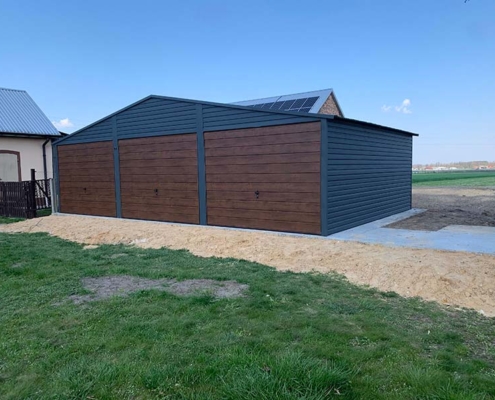 Garaż blaszany Sosnowiec