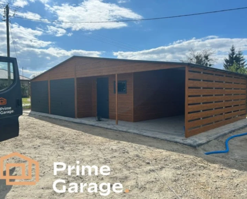 garaż blaszany 12x6