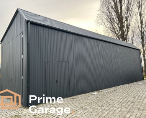 Hala: szer: 5m x 15m dł: grafit mat