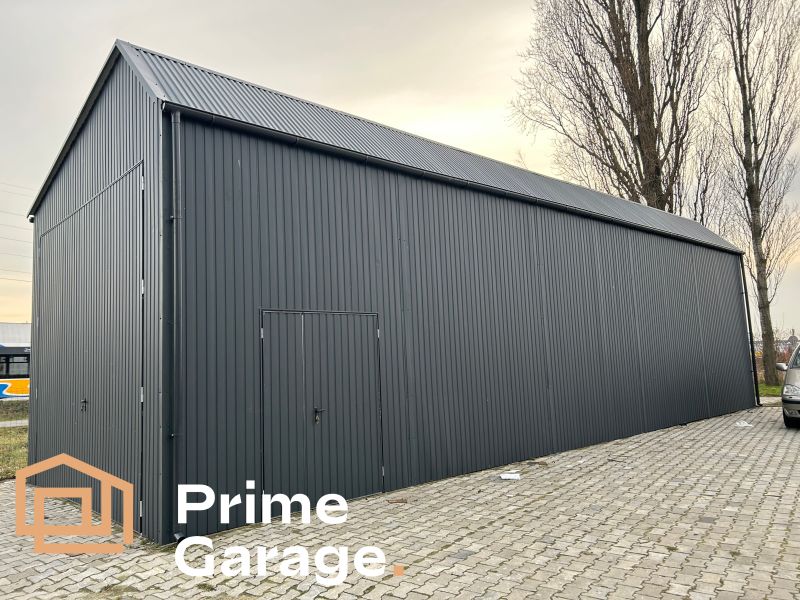 Hala: szer: 5m x 15m dł: grafit mat Hala: szer: 5m x 15m dł: grafit mat