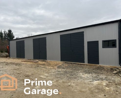 Hala: szer: 7.5m x 20m dł: srebrny