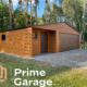Garaż: szer: 9m x dł: 6 m jasny złoty dąb + wnęka