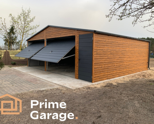 garaż blaszany 7x5 prime garage