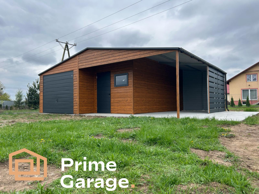 garaż blaszany 8x6 prime garage