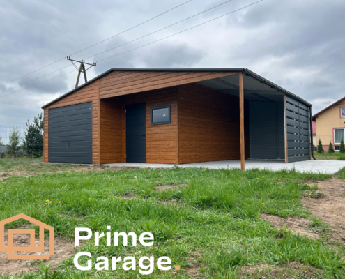 garaż blaszany 8x6 prime garage